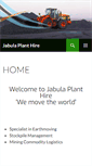 Mobile Screenshot of jabulaplanthire.co.za